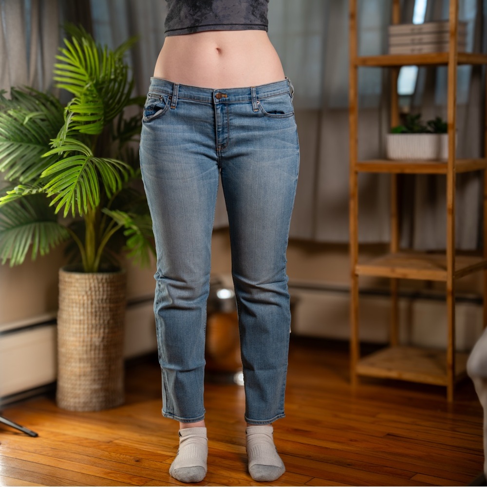 J. Crew Blue Straight Leg Jeans Timeless Fit